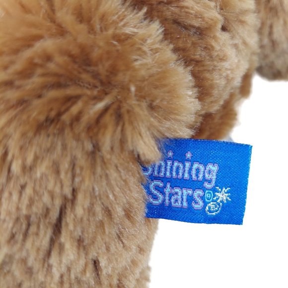 Russ Shining Star Puppy Dog Brown White Stuffed Animal Plush Toy Sealed Code - Picture 3 of 9